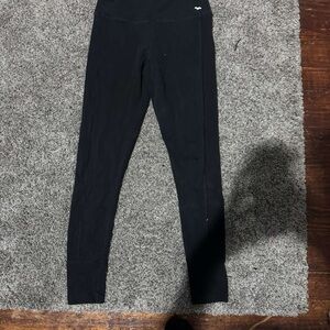 PINK Victoria's Secret Black Leggings Sleek Performance Wear
